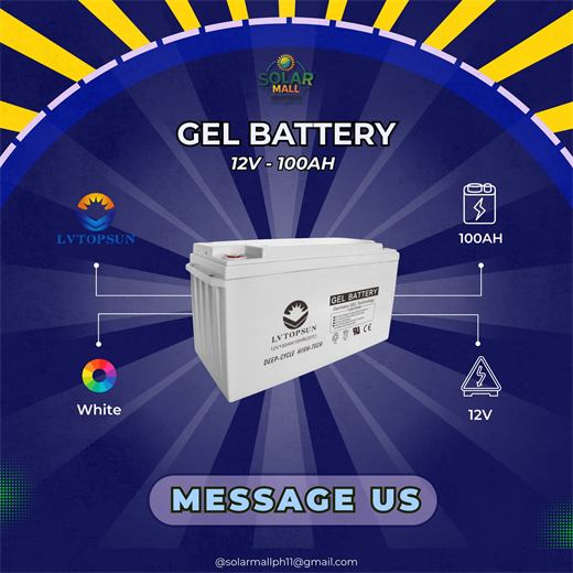 12V 100Ah Gel Battery
