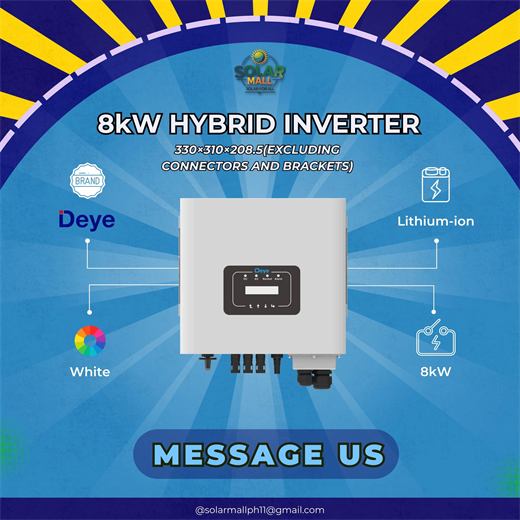 Deye 8kW Hybrid Inverter