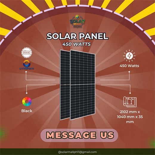 450W Solar Panel
