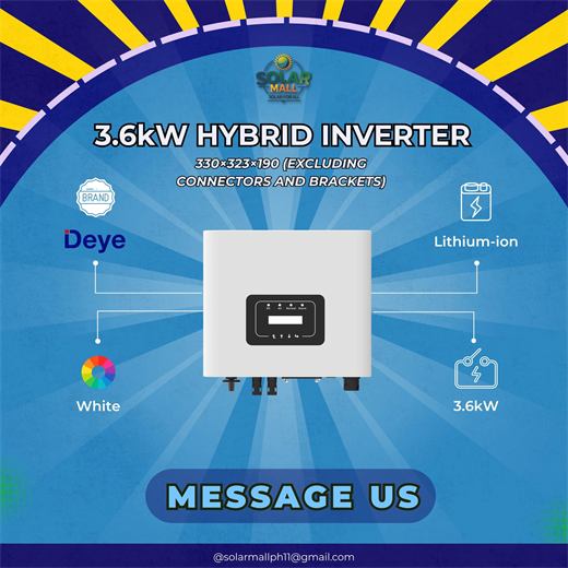 Deye 3.6kW Hybrid Inverter